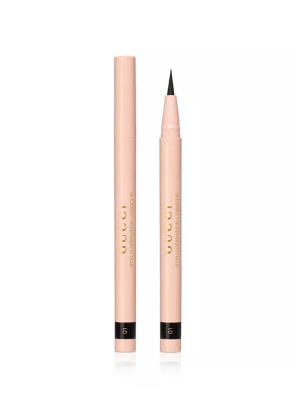 Gucci Felt-Tip Eyeliner — Soft Pink and Black